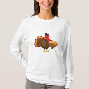 Camiseta Turca bonita com trote de abóbora