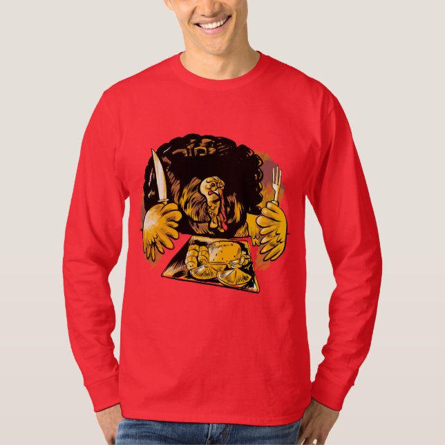 Camiseta turca com fome (Frente)