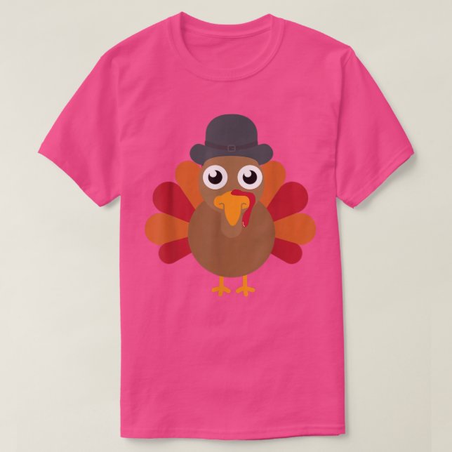 Camiseta Turca de Ação de Graças (Frente do Design)