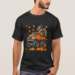 Camiseta Turca Óculos Solares Dirigindo Monstro Thanksgivi