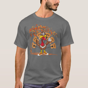 Camiseta Turca Tocando Guitarra Caindo Outono Cai Folhas Qu