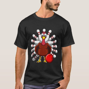 Camiseta Turcas Jogadores De Boliche Caiem Vibes Thanksgi