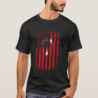 Camiseta Turco-americano Bandeira Turco República Turca de 