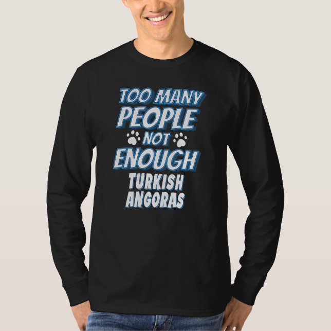 Camiseta Turco Angora Cat Dizendo Introdução (Frente)