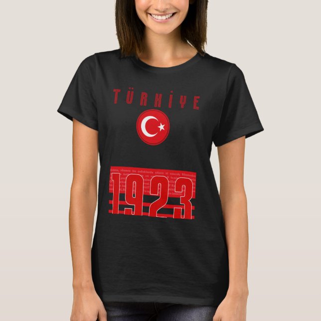 Camiseta Turco Milli Takim - 1923 (Istiklal) (Frente)