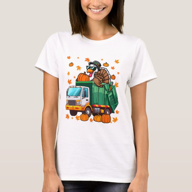 Camiseta Turco Sungles Dirigindo Garge Truck Graças Dr. (Frente)