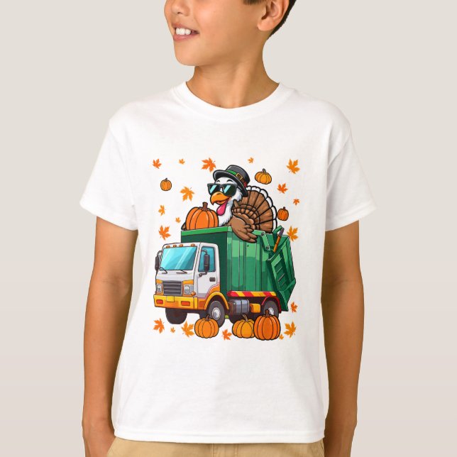 Camiseta Turco Sungles Dirigindo Garge Truck Graças Dr. (Frente)