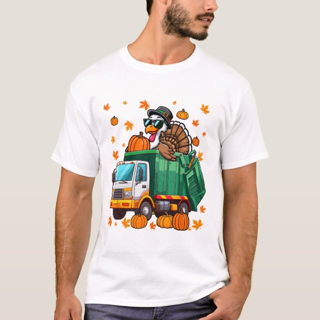 Camiseta Turco Sungles Dirigindo Garge Truck Graças Dr. (Frente)