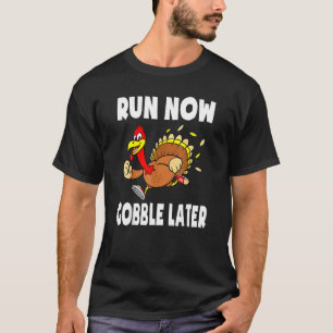 Camiseta Turco Tro Kids Dia de Ação de Graças Agora Gobble