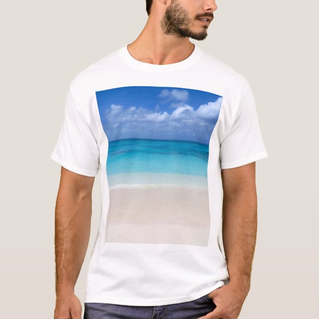 Camiseta Turcos da praia | do Leeward e foto de Caicos (Frente)