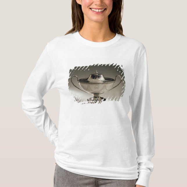 Camiseta Tureen e cobrir do molho de George III (Frente)