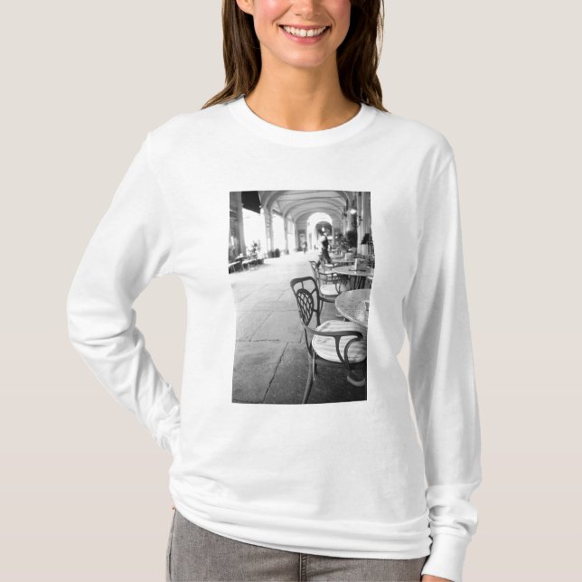 Camiseta Turim Itália, Café e Arcada (Frente)