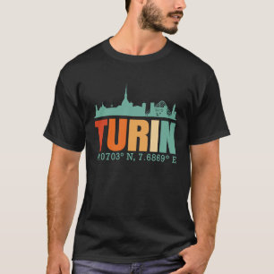 Camiseta Turin Skyline