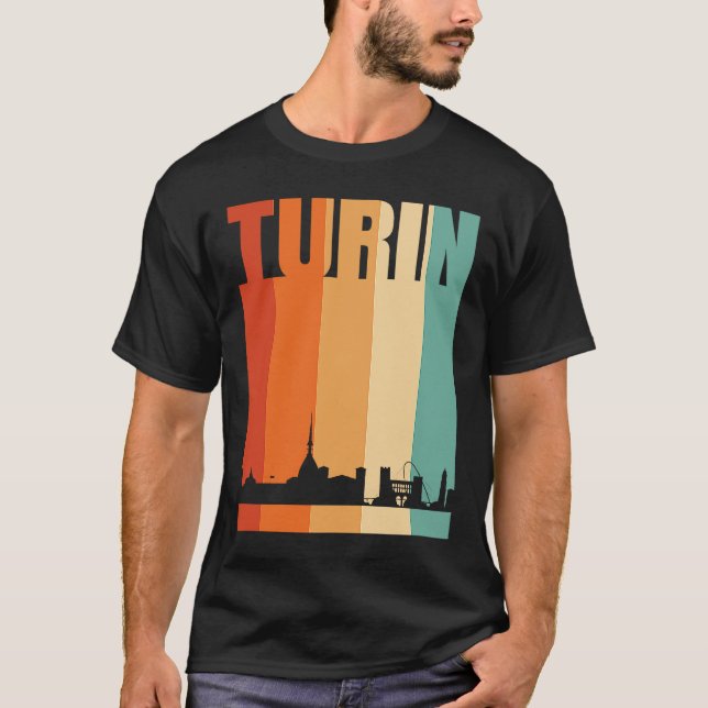 Camiseta Turin Skyline (Frente)