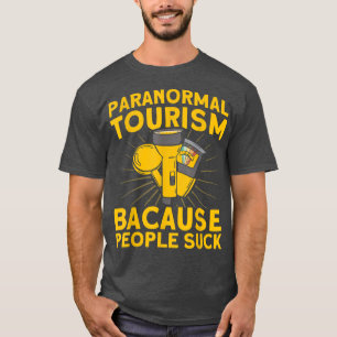Camiseta Turismo Paranormal Assombrado Casa Ghost Hunter