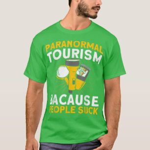Camiseta Turismo Paranormal Assombrado Casa Ghost Hunter