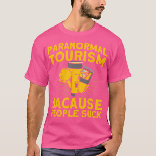 Camiseta Turismo Paranormal Casa Assombrada Caçador de Fant