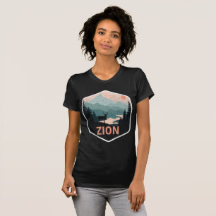 Camiseta Turista de Viajantes de Veado do Parque Nacional Z