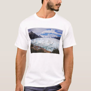 Camiseta Turistas que olham a geleira