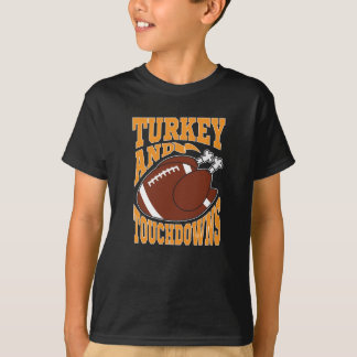 Camiseta Turkey And Touchdowns