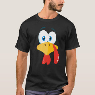 Camiseta TurkEY FACE Kids Adultos no Dia das Bruxas