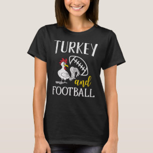 Camiseta Turkey Football Thanksgiving Family Football Fan