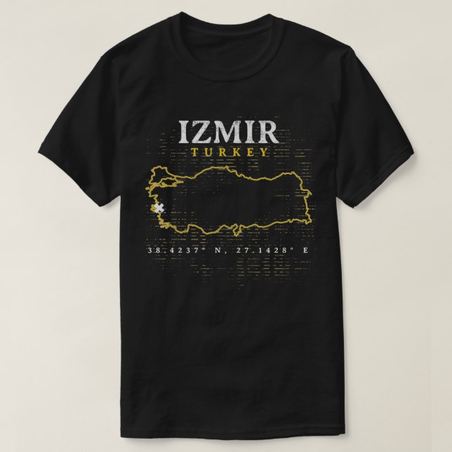 Camiseta Turkey Izmir (Frente do Design)