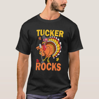 Camiseta Turkey Rocks Autumn Fall Y'all Thanksgiving Retro 