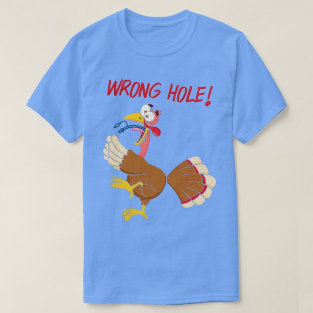 Camiseta Turkey Wrong Hole Anesthesia Tubed (Frente do Design)