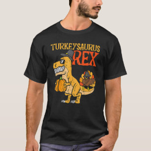 Camiseta Turkeysaurus Rex Dab Turquia Dino Toddler Boys Tha