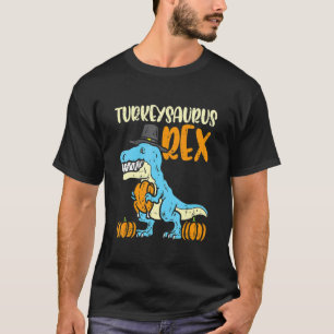 Camiseta Turkeysaurus Rex Dab Turquia Dino Toddler Boys Tha