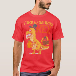 Camiseta Turkeysaurus Rex Dab Turquia Dino Toddler Boys Tha