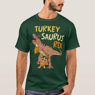 Camiseta Turkeysaurus Rex Funny Turquia Dabbing Trex Thankg