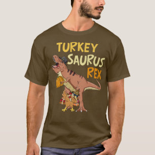 Camiseta Turkeysaurus são Engraçados Turquia Dabbing Tre Th