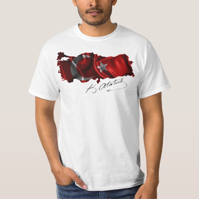 Camiseta Türkische Flagge (Frente)