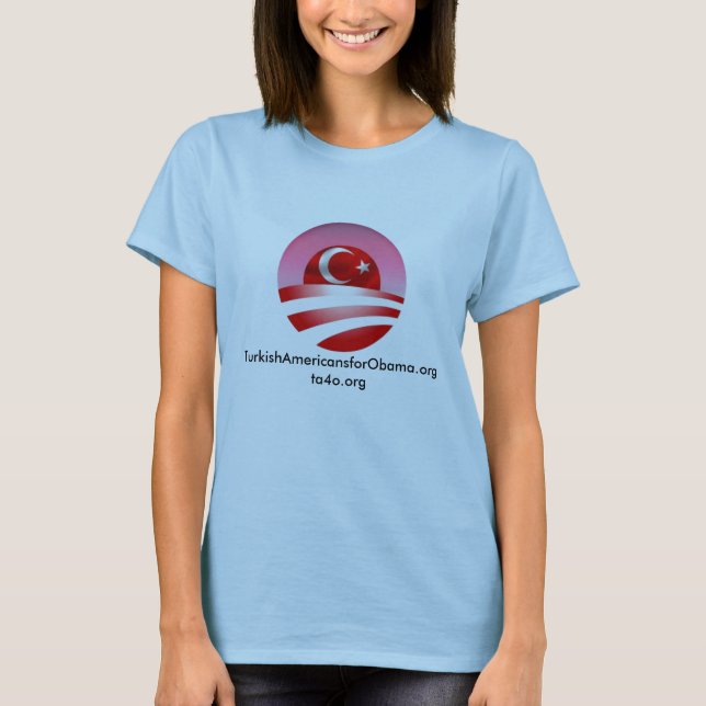 Camiseta TurkishAmericansforObama.org (Frente)