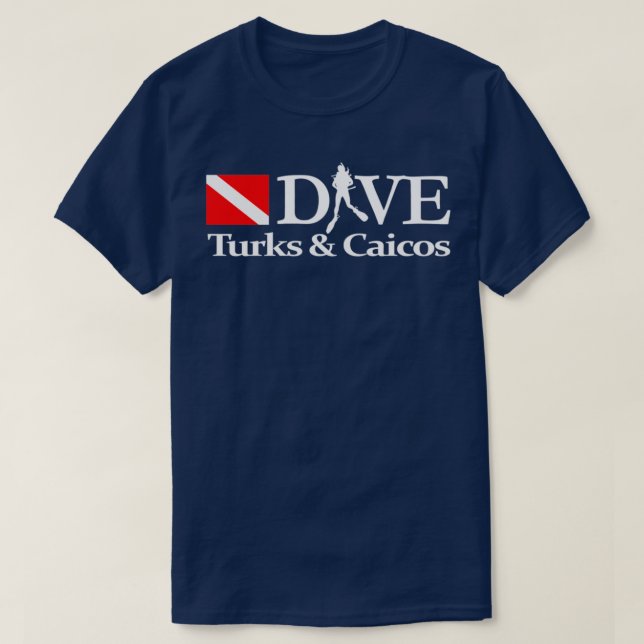 Camiseta Turks amp Caicos DV4 (Frente do Design)