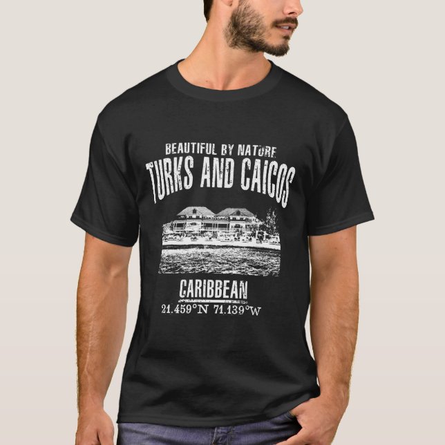 Camiseta Turks and Caicos Islands (Frente)