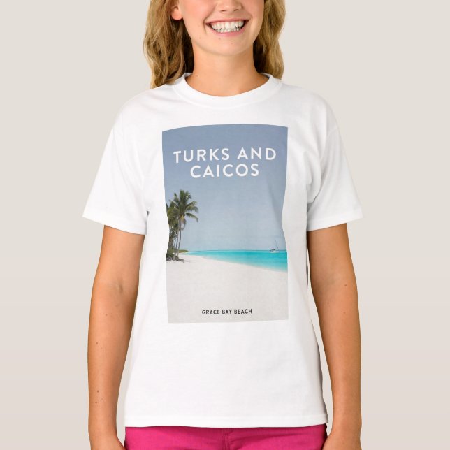 Camiseta Turks Caicos Grace Bay Sonho (Frente)