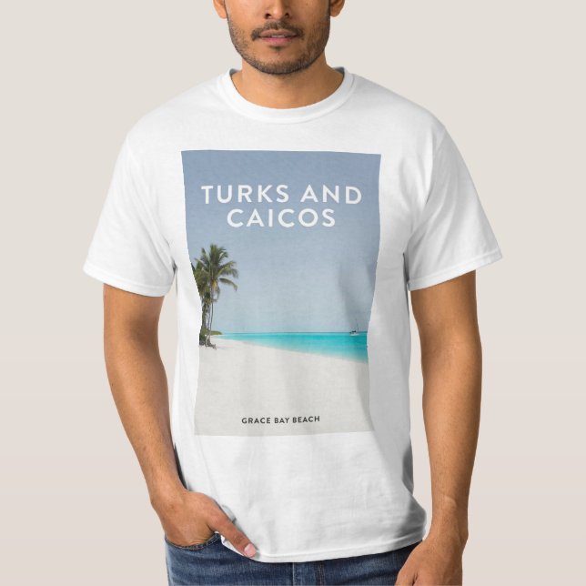 Camiseta Turks Caicos Grace Bay Sonho (Frente)