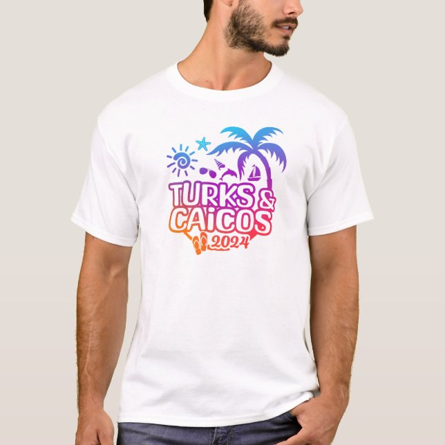 Camiseta Turks e Caicos 2024 (Frente)