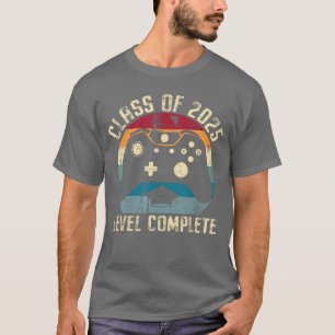 Camiseta Turma de 2025 Nível Completo Vídeo Gamer Senior Gr