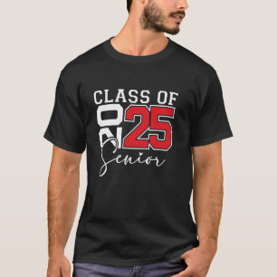 Camiseta Turma de 2025 Sênior 2025 Volta às Aulas 2025 Grad