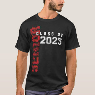Camiseta Turma De 2025 Sênior Graduado Graduação 20