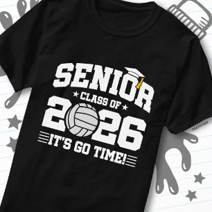 Camiseta Turma de 2026 É Hora de Ir Vôlei Graduado