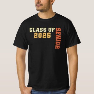 Camiseta Turma de 2026 Finalista 2026 Graduação 2025 Aluno