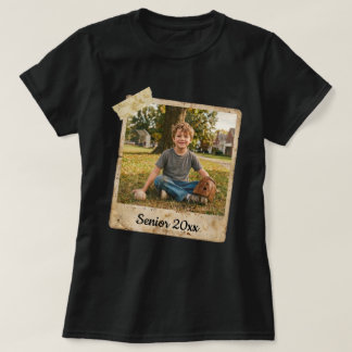 Camiseta Turma de 2026 Foto Personalizada de Formatura