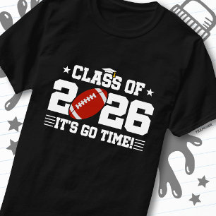 Camiseta Turma de 2026 Futebol Formatura É Hora de Ir