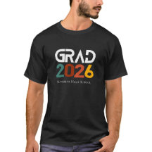 Turma de 2026 Graduação Retro Vintage Minimalista