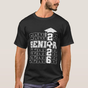 Camiseta Turma De 2026 Senior 2026 Futebol Seniores Graduaç